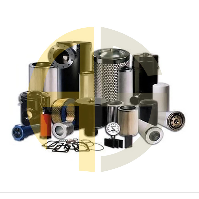 Mild Steel Elgi Screw Compressor Spare Parts, Air Compressor Model: En 15