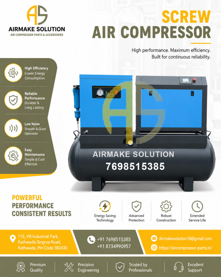 Screw air compressor