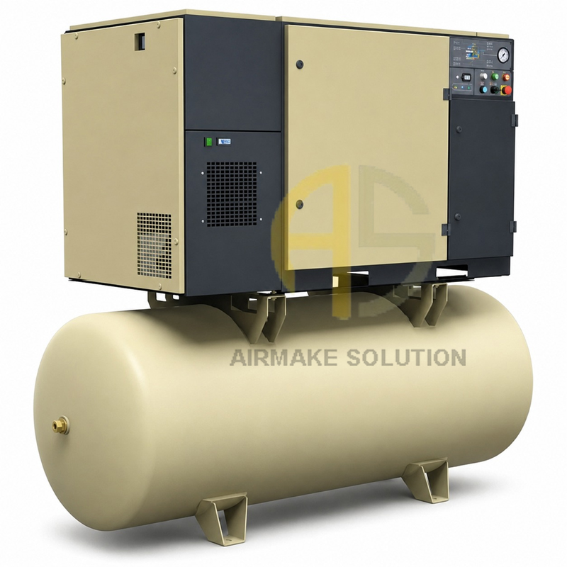 15hp screw compressor