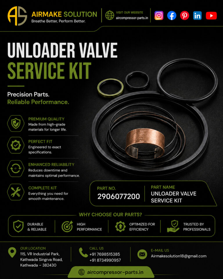 Unloader Valve Service Kit 2906077200: Complete Guide to Reliable Air Compressor Performance