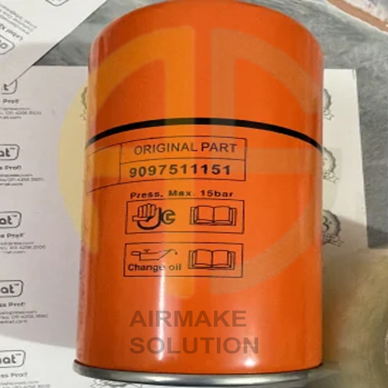 Oil Filter 9097511151 | Air Compressor Spare Parts